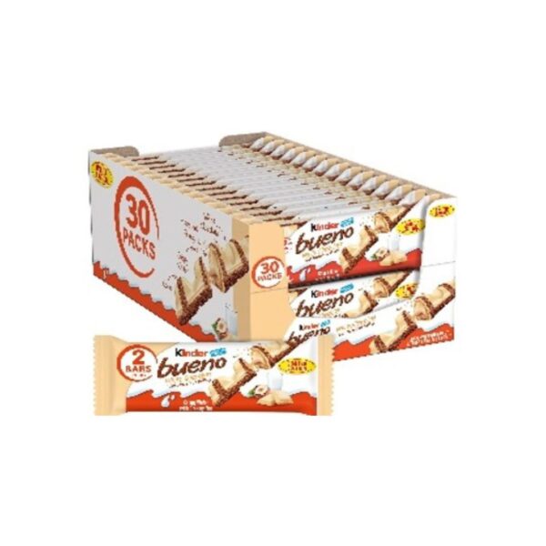 Kinder bueno white*30