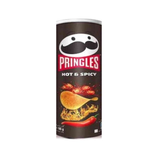 pringles hot spicy 165g
