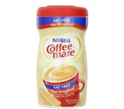 COFFEE MATE FAT FREE JAR 450G