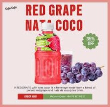 cojo cojo red grape 320ml*6