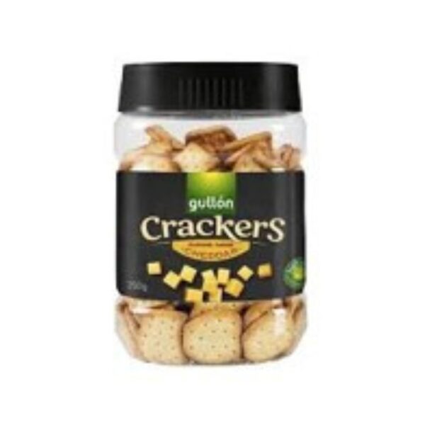 gullon cracker cheddar cheese 250g*12