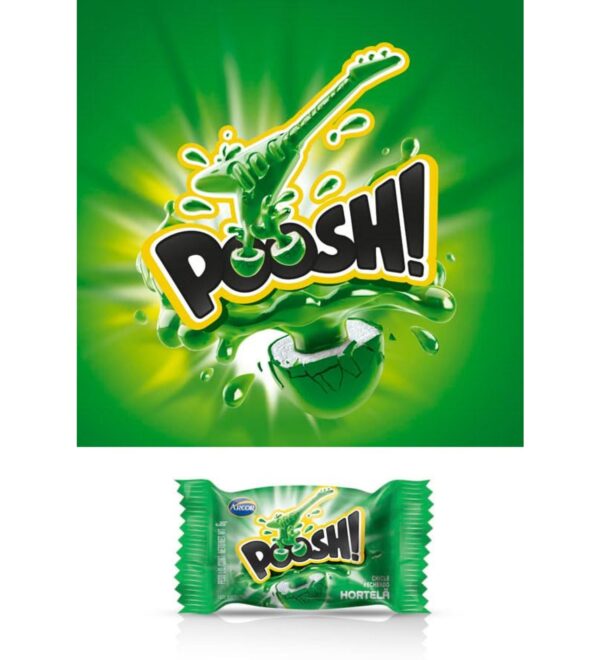 Poosh gum bubble mint 5g*40