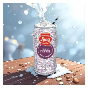 Luna ice coffee white mocha 24*190ml