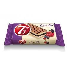 7days cake bar 30g forest fruit. -- 16/P