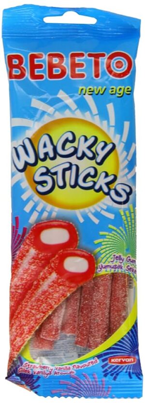 BEBETO WACKY STICKS (12*75G)