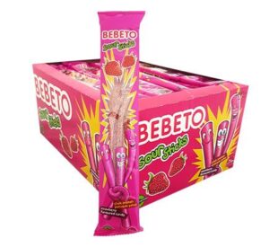 bebeto sour sticks soft candy 30g*24