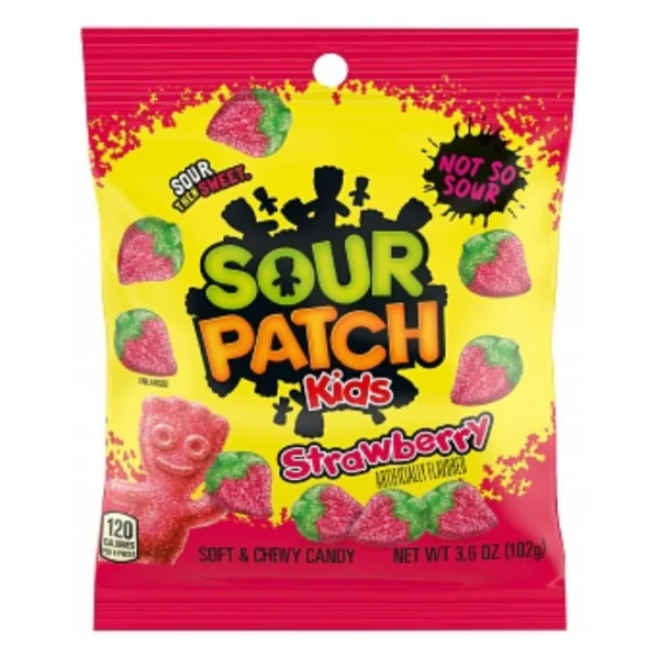 sour patch strawberry 80g*24