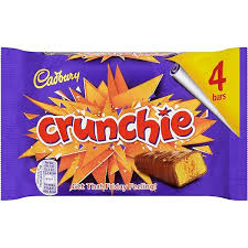 cadbury crunchie x4 104.4g.