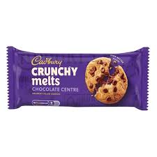 cadbury crunchy melts choco cookie