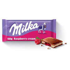 milka 100g rasberry europe