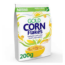 gold corn flakes cereal bag 200g