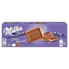 milka 150g biscuiti choco. -- 1/P