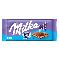 milka 100g chips ahoy
