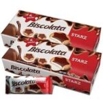 Biscolata 82gStarz Dark Choco. -- 24/P
