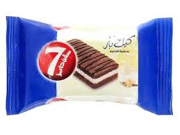 7days cake bar cacoa & vanille 30g. -- 16/P