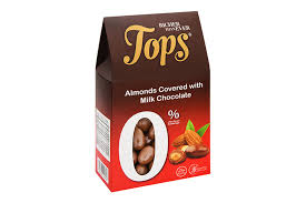 Top 150g drajee sf assorted milk almond