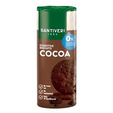 santiveri digestive light biscuit with cocoa 200g*12