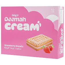 DMH bisc cream strawberry (48*25g)