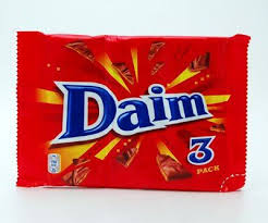 Daim Chocolate x3 28g