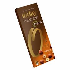 today sf stevia milk choc hazelnut 65g*6