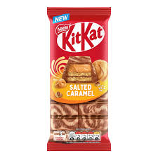 kitkat double choco salted caramel 100g