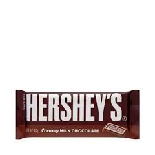 hersheys creamy milk choco 43g