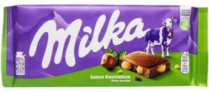 Milka 80g hazelnut europe *25