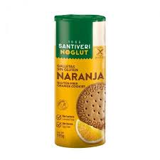 santiveri noglut gluten free orange 195g*12