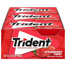 TRIDENT STRAWBERRY *12