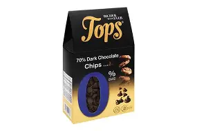 top 175g choco chips dark