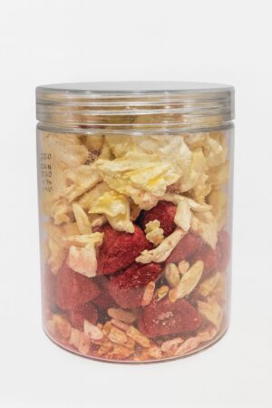 crispy pineapple strawberry