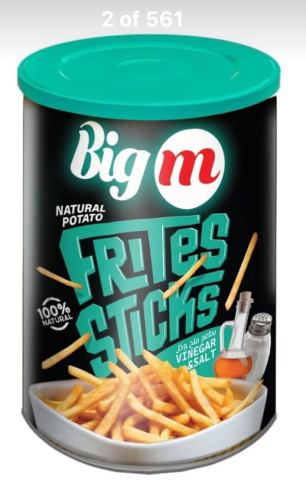 big m 35g stix salt & vinger *6