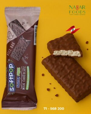 Softpop rice bar milk choco 18g*12