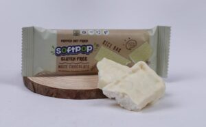 Softpop rice bar white choco 18g*12