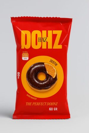 Donut orange jam 60g*18