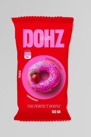 Donut Strawberry Jam 60g*18