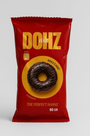 Donut Holy choc oven baked 60g*18