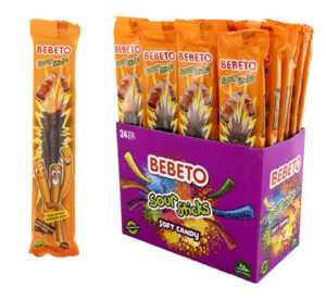 Bebeto Sour Sticks Cola 80g