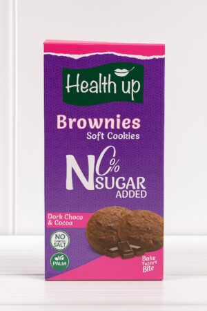 H-up no sugar Sft Brownie dark choc SF 160g