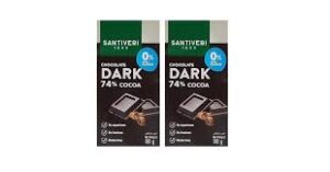 santiveri chocolate diet 80g 74rk sugar free*6