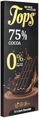 top bar 50g dark choco 75%