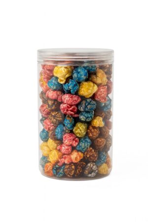 crispy colorful popcorn