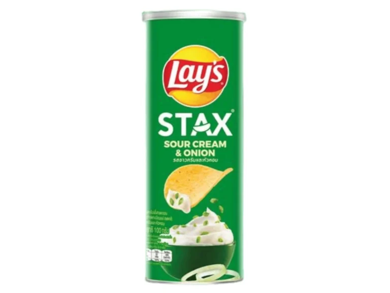 Lays Stax Sour Cream & Onion 100g
