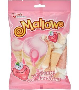 Frenzy Marshmellow Ice Cream Bink&Yallow 500g