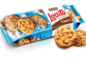 Roshen Lovita Soft Classic Cookies Peanuts 150g*16